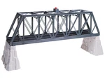 Lionel Thru Truss Bridge Gauge Model Train Accessory W/ Flashers & Rock Piers. Fixed Price $115.46.