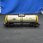 Mth King 30-7380 Railroaders Club Tank Car O-gauge Production Sample. Fixed Price $25.00.