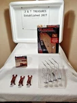 Lionel Gauge Nib Operating Highway Lights (4) # 12804 & Bumpers (3) 12717. Fixed Price $18.00.