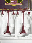 Mth Tinplate NO.54 Lamp Post - Maroon 1019 New. Fixed Price $39.99.