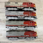 Marx Santa Fe F3 Diesel Locomotive Aa Dummy B Unit Gauge Train Lot 1095. Fixed Price $139.98.