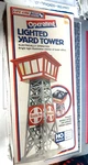 Life-like Ho-scale Operating Lighted Yard Tower Structure Building Santa New. Fixed Price $19.95.