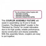 Micro-trains 98800191 (702) & Z Coupler Assembly Fixture. Fixed Price $19.39.