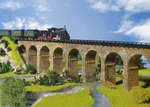 Faller 222585 Scale Two Straight Masonry Viaducts. Fixed Price $35.12.