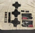 Lionel Pair Of Control Switches (6149 027) Uncoupling & 3 Crosstracks. Fixed Price $11.99.