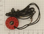 American Flyer XA9233 Scale 583A Crane Red Electromagnet. Fixed Price $18.00.