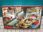 Faller Ho B-582 Mochenmarkt Market Stands New. Fixed Price $45.00.