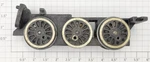 American Flyer PA100 6-WHEEL Steam Locomotive Chassis.....al Ike. Fixed Price $30.00.
