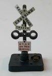 Atlas Ho Railroad Crossing Signal Flasher Stop On Red # 826-249 No Lights. Fixed Price $11.82.