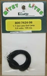 Circuitron 800-7424-06 1.7 Mm Lens End Lamp 3 Volts 105 Ma. Fixed Price $15.13.