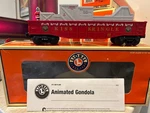Lionel 6-26789 "kiss Kringle" Chase Gondola Nib. Fixed Price $69.00.
