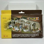 Faller 180546 Ho Garden Design Elements Set Accessories Vintage New Open Box. Fixed Price $20.00.