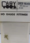 Cary Loco Works CV-200 Check Valves Top Feed Large Brass Part. Fixed Price $10.19.