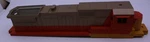 Lionel 8213-2YOG Dash 8-40C Diesel Shell Painted Missing Radiator Cover. Fixed Price $18.00.