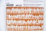 Ho Preiser 120 Unpainted Railroad Worker And Passenger Figures # 16325. Fixed Price $42.50.