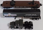 Hood & Sons Tanker Pennsylvania Flatcar- Limited Edition Lionel 6-52392. Fixed Price $144.99.