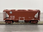 Pecos River Brass Scale #2606 Acf 34 Covered Hopper Santa Fe #181870 Painted. Fixed Price $167.95.