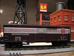 Mth Rail King Pennsylvania Silver Stripe Merchandise Service Box Car # 31678 *b. Fixed Price $24.95.