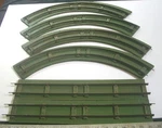 Vintage Marx/hafner O27 Oval Of 12 Metal 2-RAIL Wind-up Toy Train Track Wroadbed. Fixed Price $44.95.