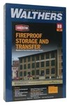 Walthers 933 3189 Ho Fireproof Storage & Transfer Background Building Kit. Fixed Price $41.98.