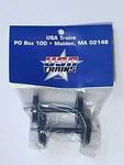 Usa Trains G Black Plastic Wheel Sets R2040. Fixed Price $17.99.