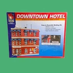Scale Downtown Hotel Building Kit Life-like Trains 433-7482 New Sealed. Fixed Price $19.99.