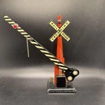 Vintage Marx Gauge #438 Operating Railroad Crossing Gate Signal Tested Works. Fixed Price $20.00.