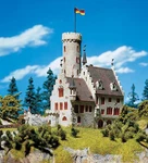 Faller 232242 N Scale Castle With Moat -- Kit. Fixed Price $73.99.