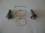 Lionel 6413 Mercury Capsules (set Of 2) Wire Link & Bands. Fixed Price $29.99.