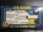 Ahm Ho Crossing Signals/gates With 2 Autos #5615 Vintage. Fixed Price $14.95.