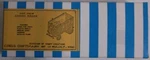 Circus Craft CW-17 1/8 Scale Side Show Canvas Wagon Wood Kit. Fixed Price $9.99.