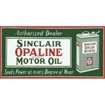 American Flyer Sinclair Motor Oil 23568 Whistling Billboard Sign Insert. Fixed Price $12.99.