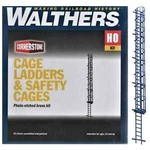 Walthers Cornerstone (ho) 933-2956 Ladders/safety Cages Kit Nib. Fixed Price $18.95.