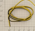 American Flyer 06-2777 22 Gauge Conductor Yellow/black, Sold By The Foot (50). Fixed Price $12.50.