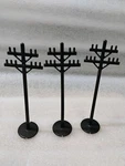Marx MX-0161 Telegraph Telephone Pole Lot Of 3 Train Set Up Vintage .. Fixed Price $5.60.