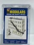 Walthers Cornerstone Ho Scale Modern Fire Escape & Details 933-3736. Fixed Price $18.00.