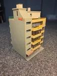 Kibri Scale # 7334 Hotel And Comercial Building Fully Assembled. Fixed Price $39.99.