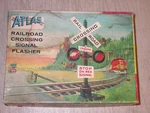 Atlas Ho Railroad Crossing Signal Flasher Stop-on Red Box # 826-249. Fixed Price $19.99.