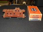 Lionel Postwar 6017 Lines Red Train Caboose O/O27 Gauge W/ Original Box. Fixed Price $9.99.