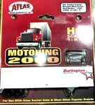 Atlas Ho =1/87 45 Pines Semi Trailer Burlington Motor Carriers #11035-RTR Built. Fixed Price $21.98.