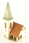 Faller 130240 Village Church Model For H0 1:87 Railway Diorama. Fixed Price $25.20.