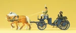 Preiser 24606 Scale Important Character In Carriage (horse Drawn). Fixed Price $41.25.