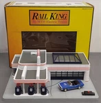 Mth 30-9109 Gauge Union 76 Operating Gas Station Ex/box. Fixed Price $99.99.