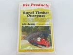 Ho 1/87 Scale Rix Products Kit 628-0200 Rural Timber Overpass Sealed. Fixed Price $37.95.