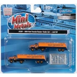 Classic Works 51201 Mini Metals Gulf Oil Tractor/trailer (pack Of 2). Fixed Price $21.95.