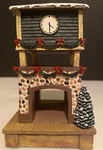 Hawthorne Village "clock Tower" Train Station Railroad Acc. Lighted.. Fixed Price $21.99.