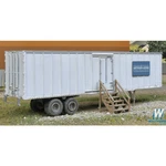 Walthers 949-2901 Construction Site Storage Trailer Kit Ho Scale. Fixed Price $20.99.
