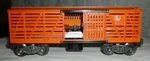 Lionel Armour Operating Cattle Car 3656 '49-'55. Fixed Price $44.99.