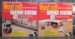 Woodcraft Matchstick Models HO/00 Railway Station 8505+SERVICE Kit. Fixed Price $47.99.