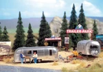 2902 Walthers Scenemaster Camp Site With Two Trailers - Ho Kit. Fixed Price $36.99.